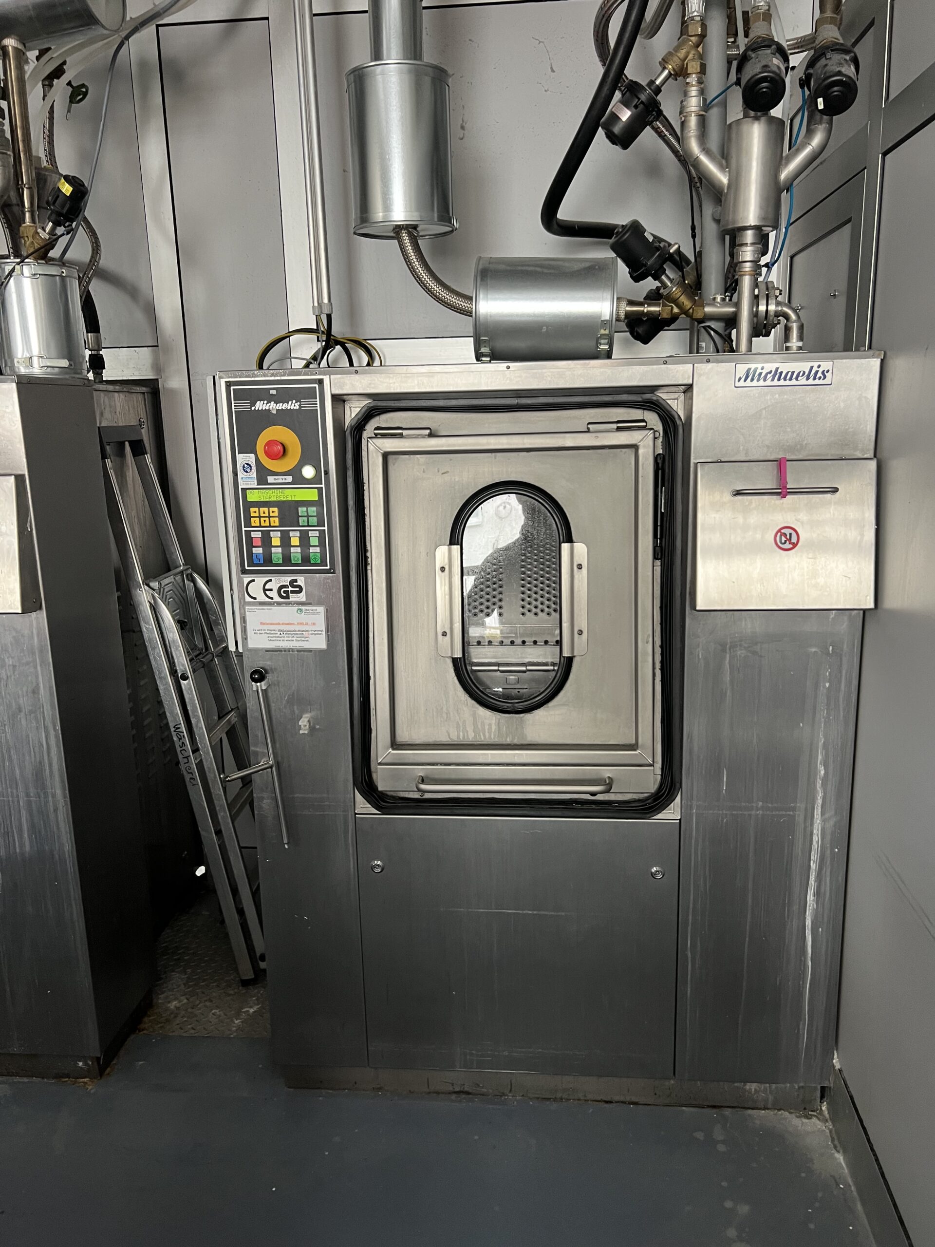 Kannegiesser/Michaelis Trennwand-Waschmaschine 25kg 2-Kammer